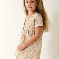 Organic Cotton Lola Dress - Kitty Chloe Childrens Dress from Jamie Kay USA