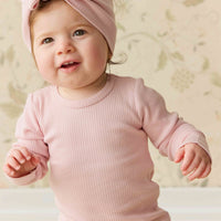Organic Cotton Modal Marina Long Sleeve Top - Trinket Childrens Top from Jamie Kay USA