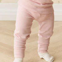 Organic Cotton Modal Everyday Legging - Trinket Childrens Legging from Jamie Kay USA