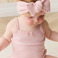 Organic Cotton Modal Lilian Headband - Trinket Childrens Headband from Jamie Kay USA