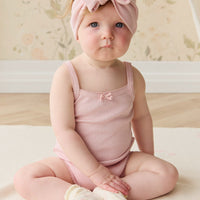 Organic Cotton Modal Singlet Bodysuit - Trinket Childrens Bodysuit from Jamie Kay USA