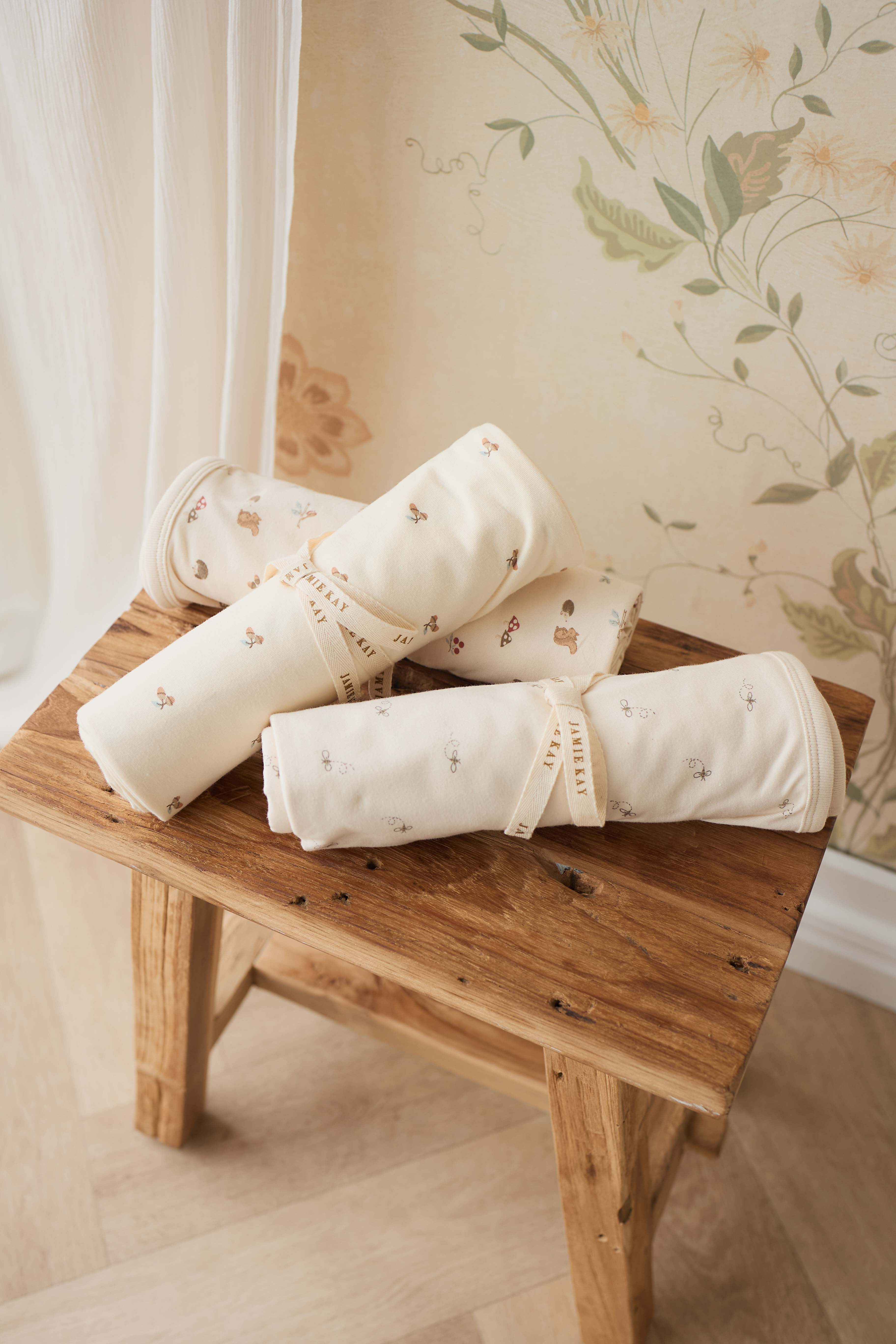 Organic Cotton Murphy Blanket - Bumblebees – Jamie Kay USA