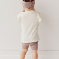Organic Cotton Headband - Irina Antler Childrens Headband from Jamie Kay USA
