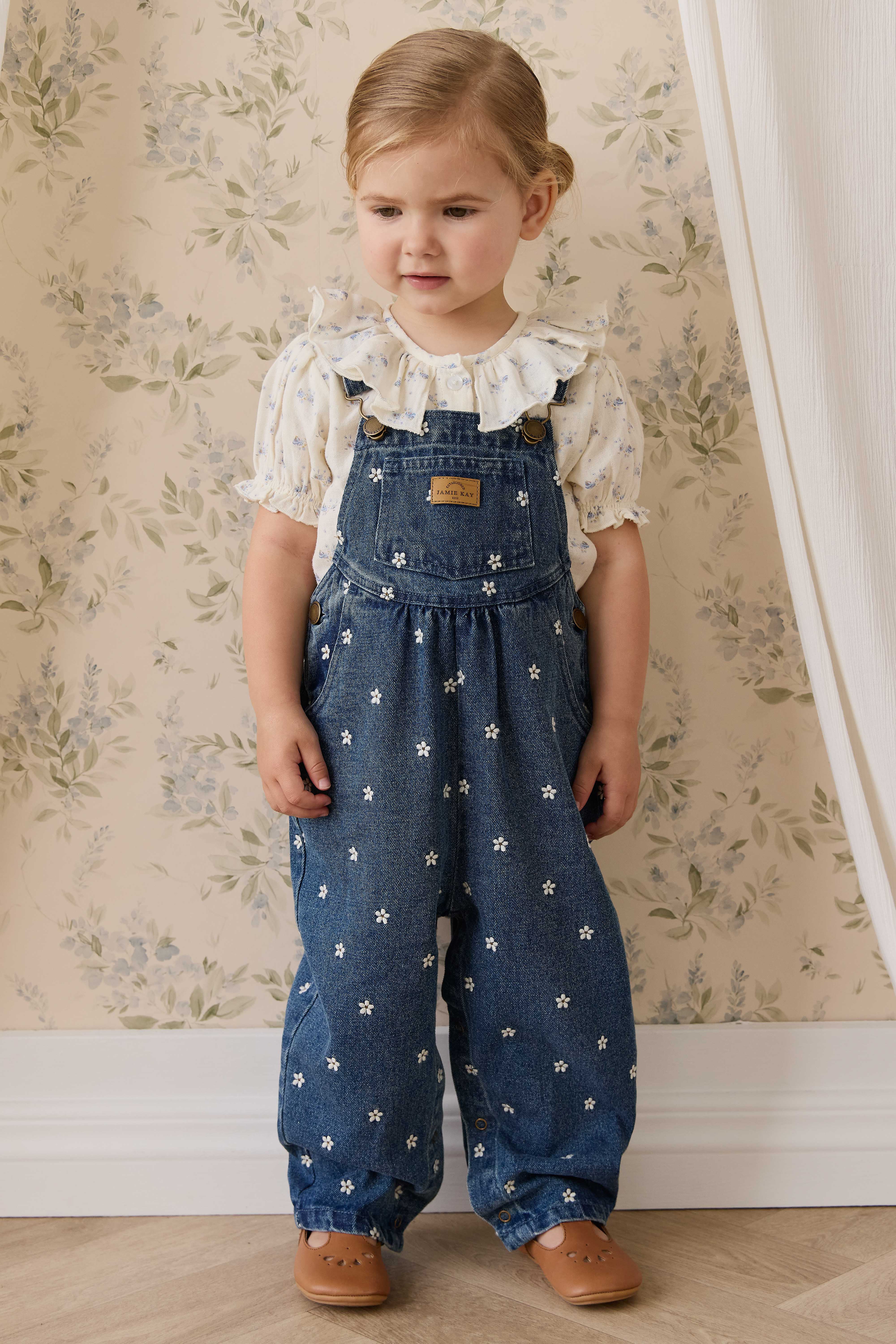 Cecil Overall-Josie Floral Denim – Jamie Kay USA