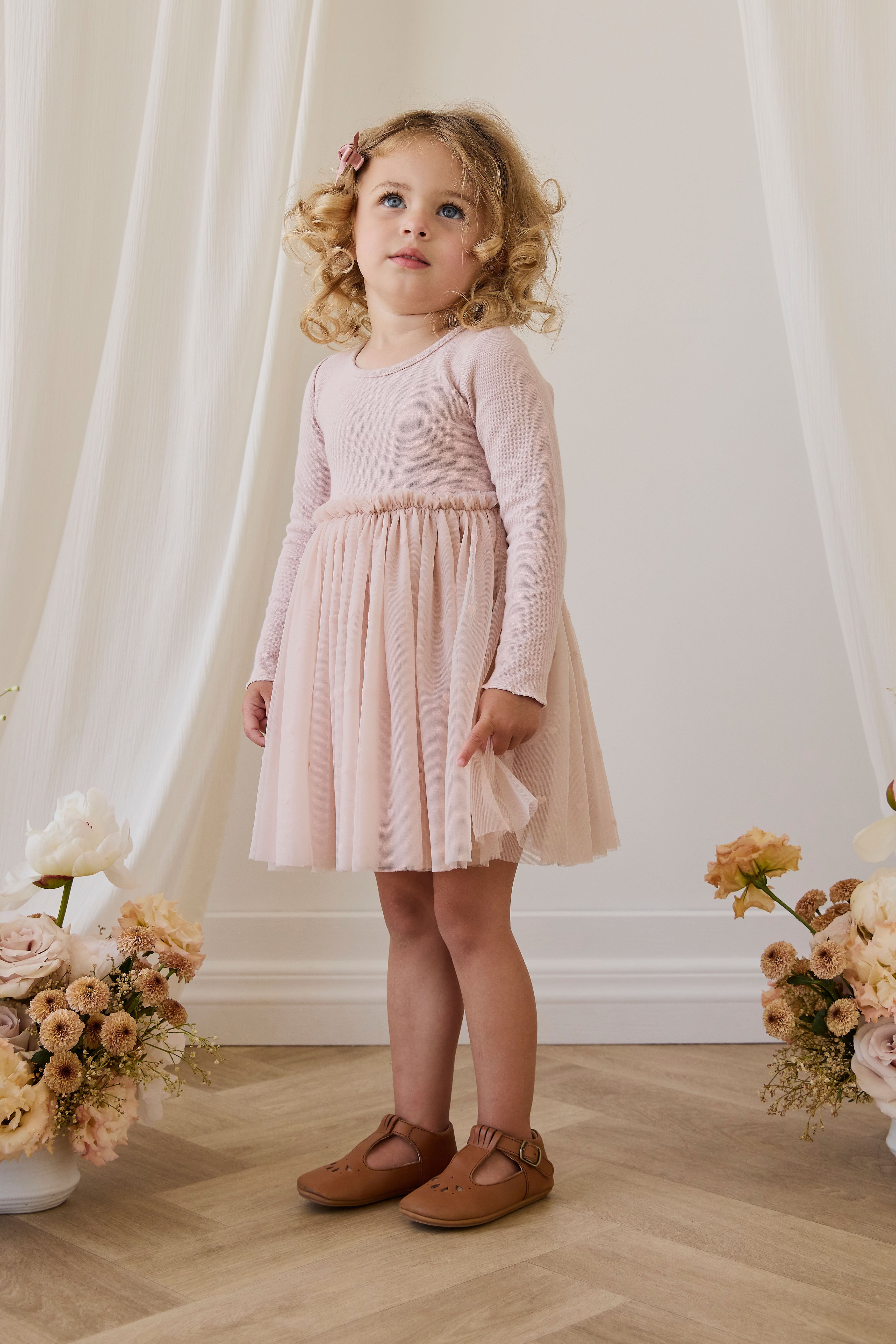 Anna Tulle Dress - Petite Heart Rosie – Jamie Kay USA