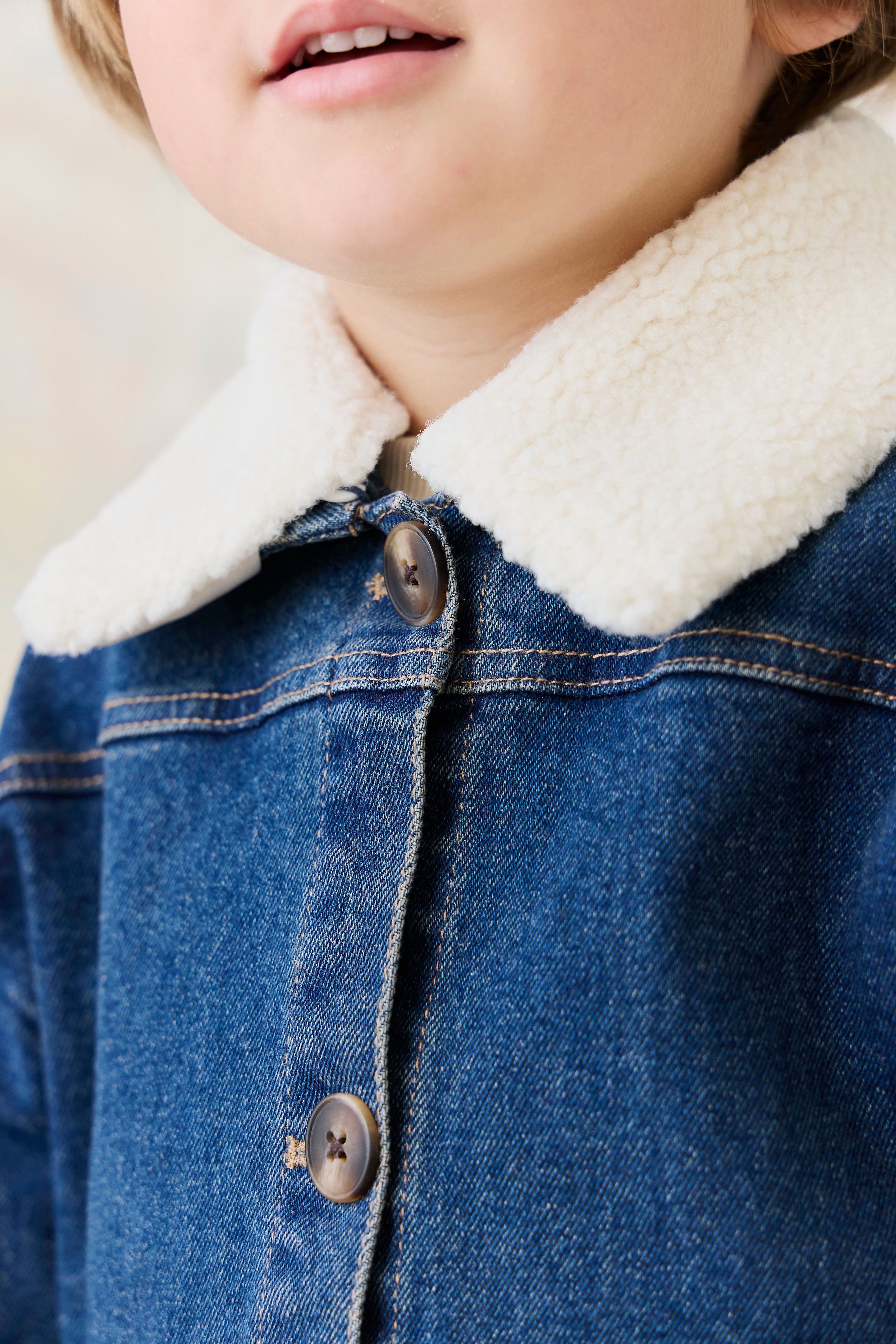 Dallas Denim Jacket - Classic Denim – Jamie Kay USA