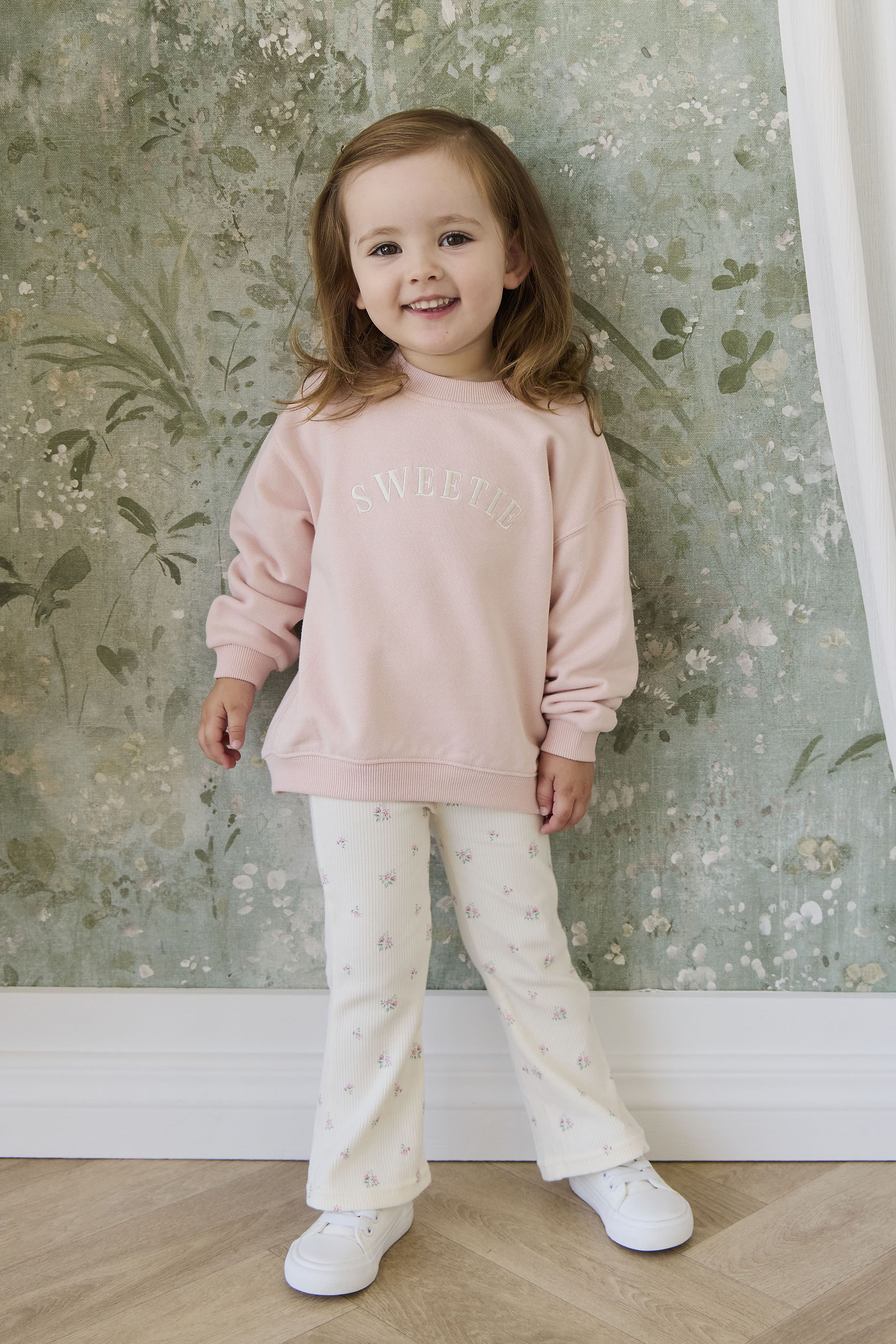 Organic Cotton Rib Winslet Pant - Emma Whisper – Jamie Kay USA