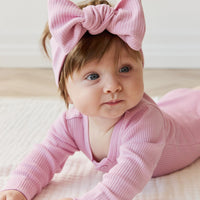 Organic Cotton Modal Lilian Headband - Dahlia Childrens Headband from Jamie Kay USA