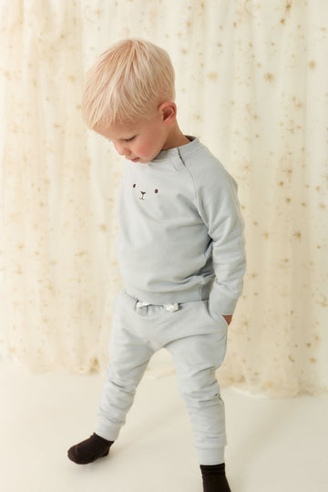 Organic Cotton Palmer Track Pant - Droplet Childrens Pant from Jamie Kay USA