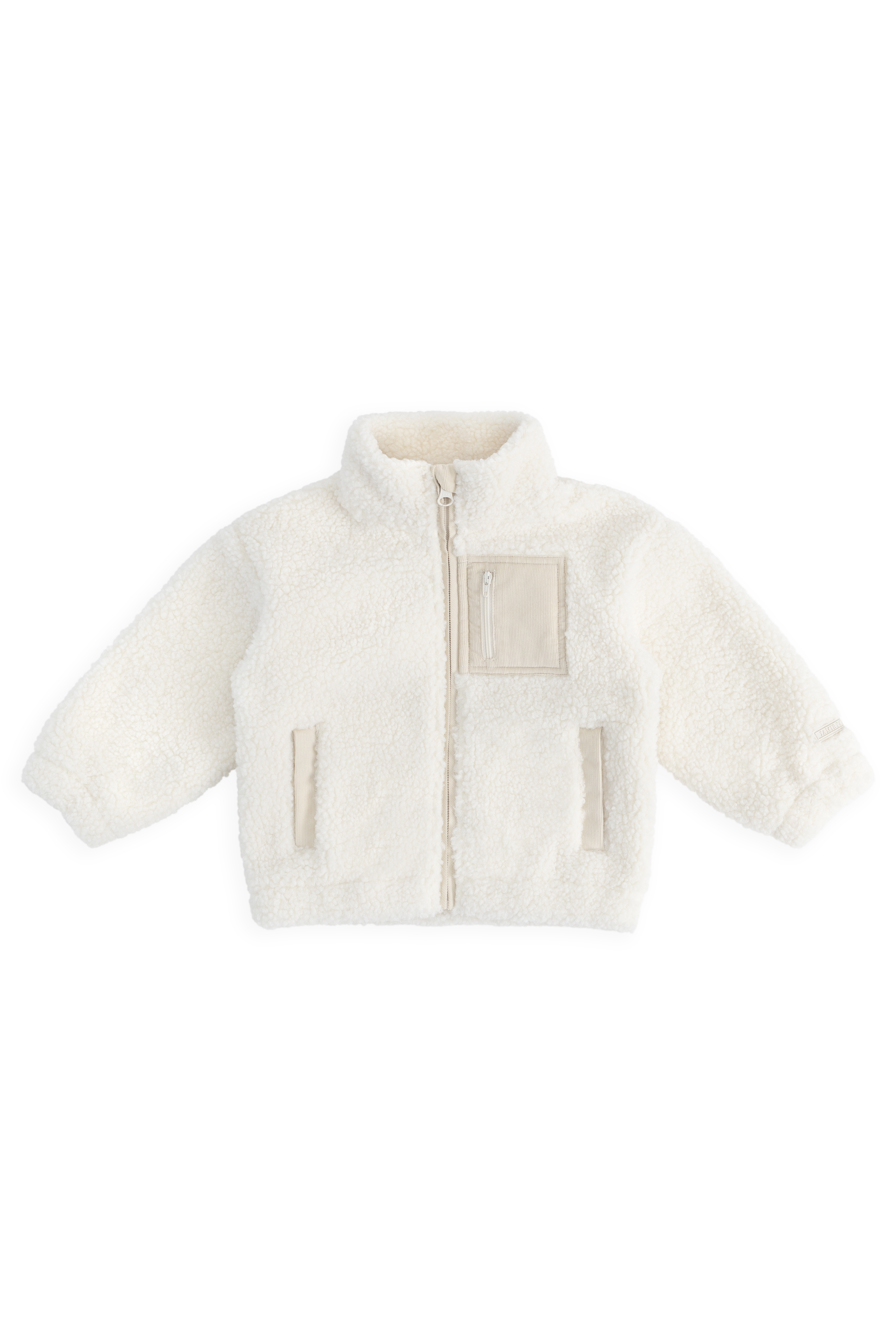 Ezra Sherpa Jacket-Natural – Jamie Kay USA
