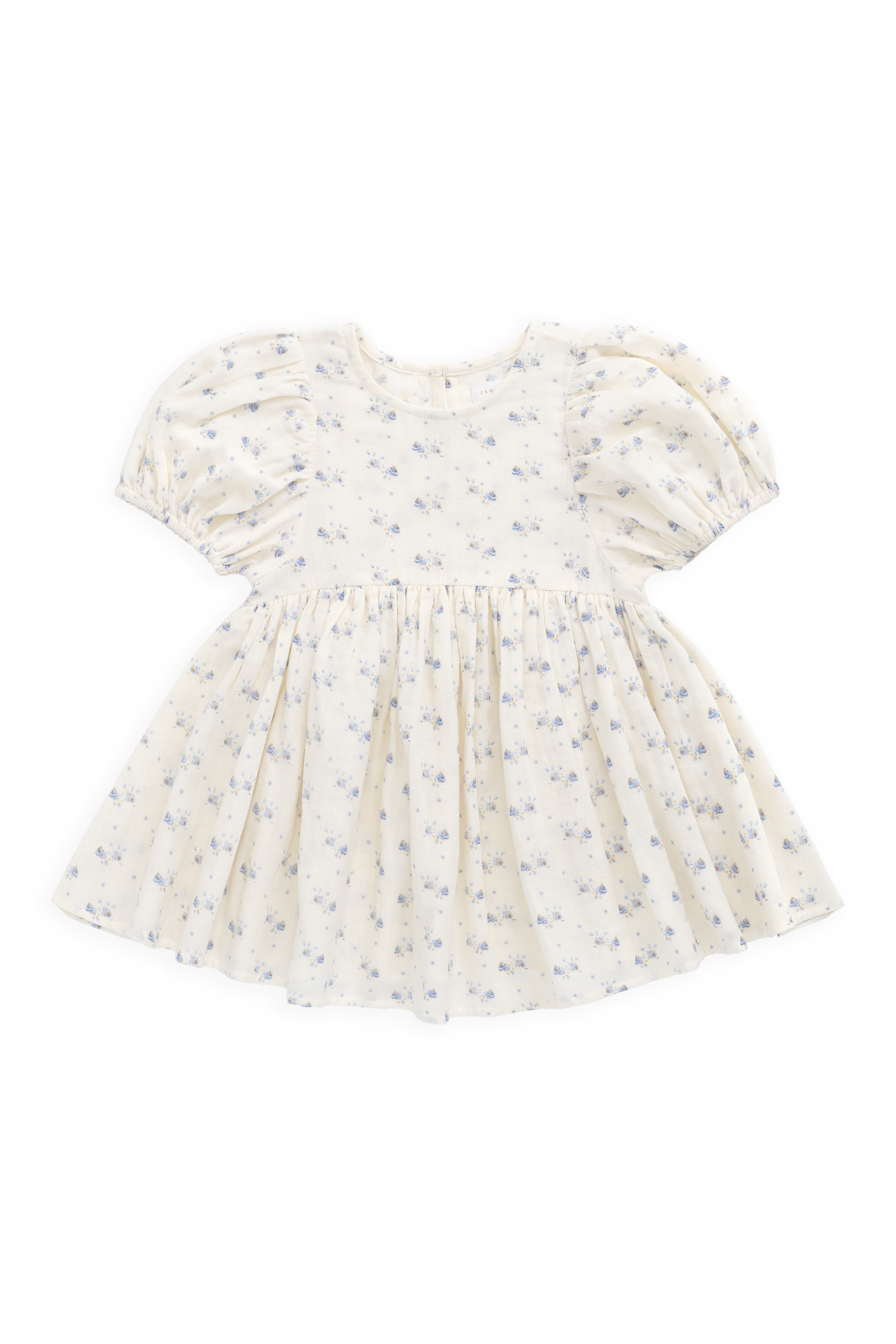 Organic Cotton Muslin Frannie Dress-Molly Blue – Jamie Kay USA