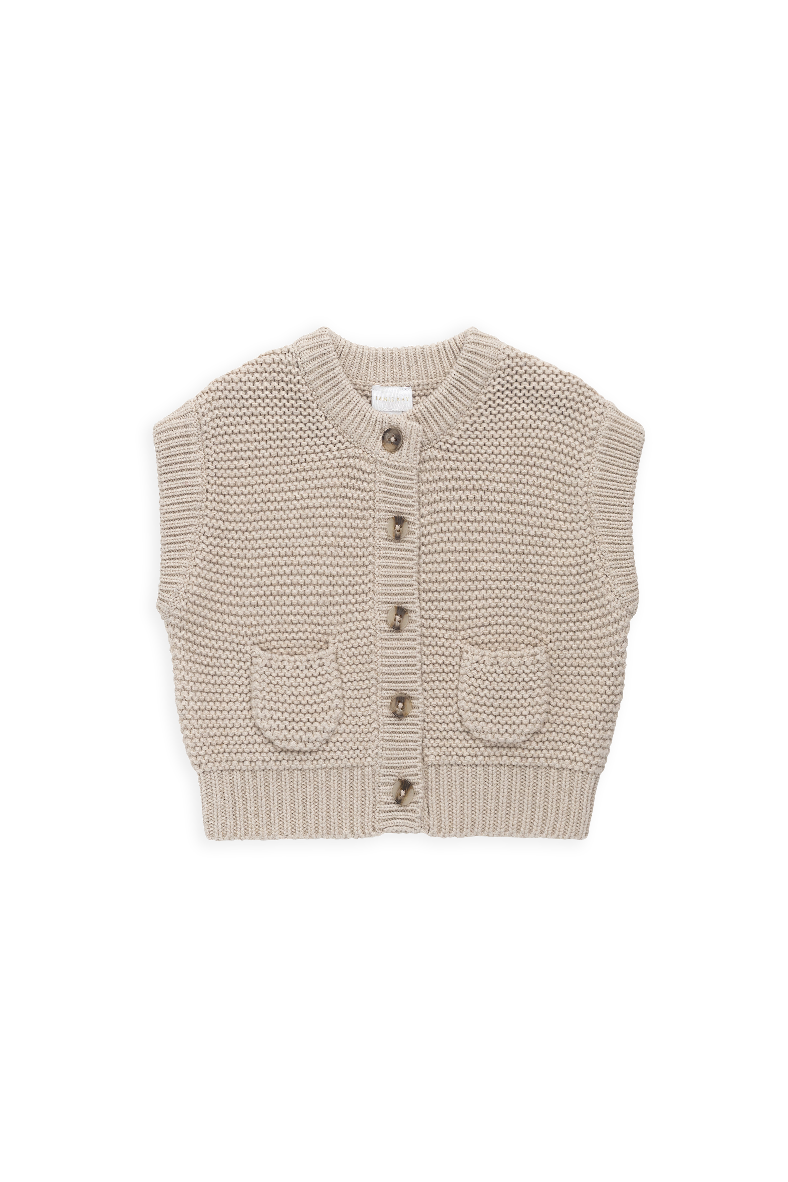 Rome Knit Vest-Oat – Jamie Kay USA