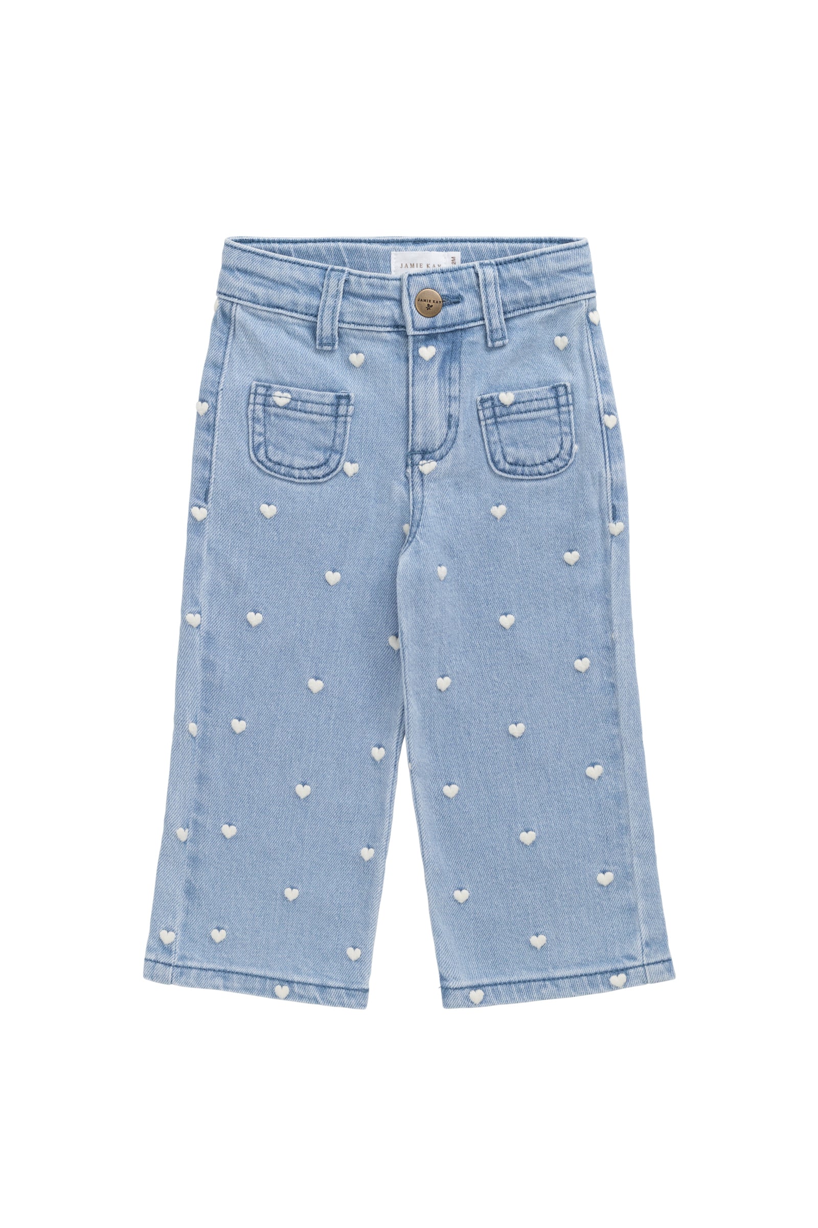 Yvette Pant - Petite Heart Denim – Jamie Kay USA