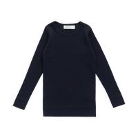 Organic Cotton Modal Marina Long Sleeve Top - Eclipse Childrens Top from Jamie Kay USA