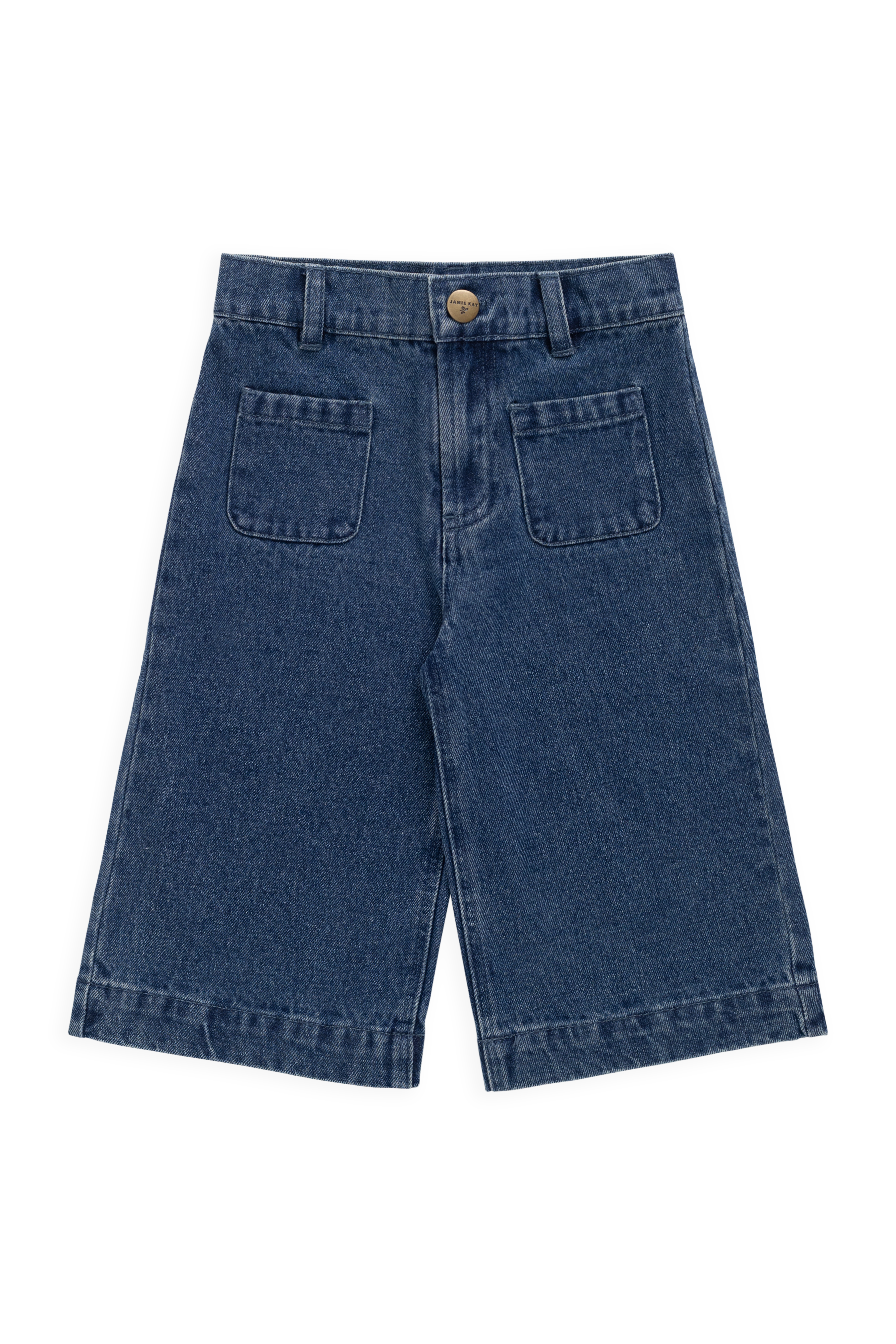 THE TOE Olympia Short Denim Pants Cody Denim Shorts - Blue Grass