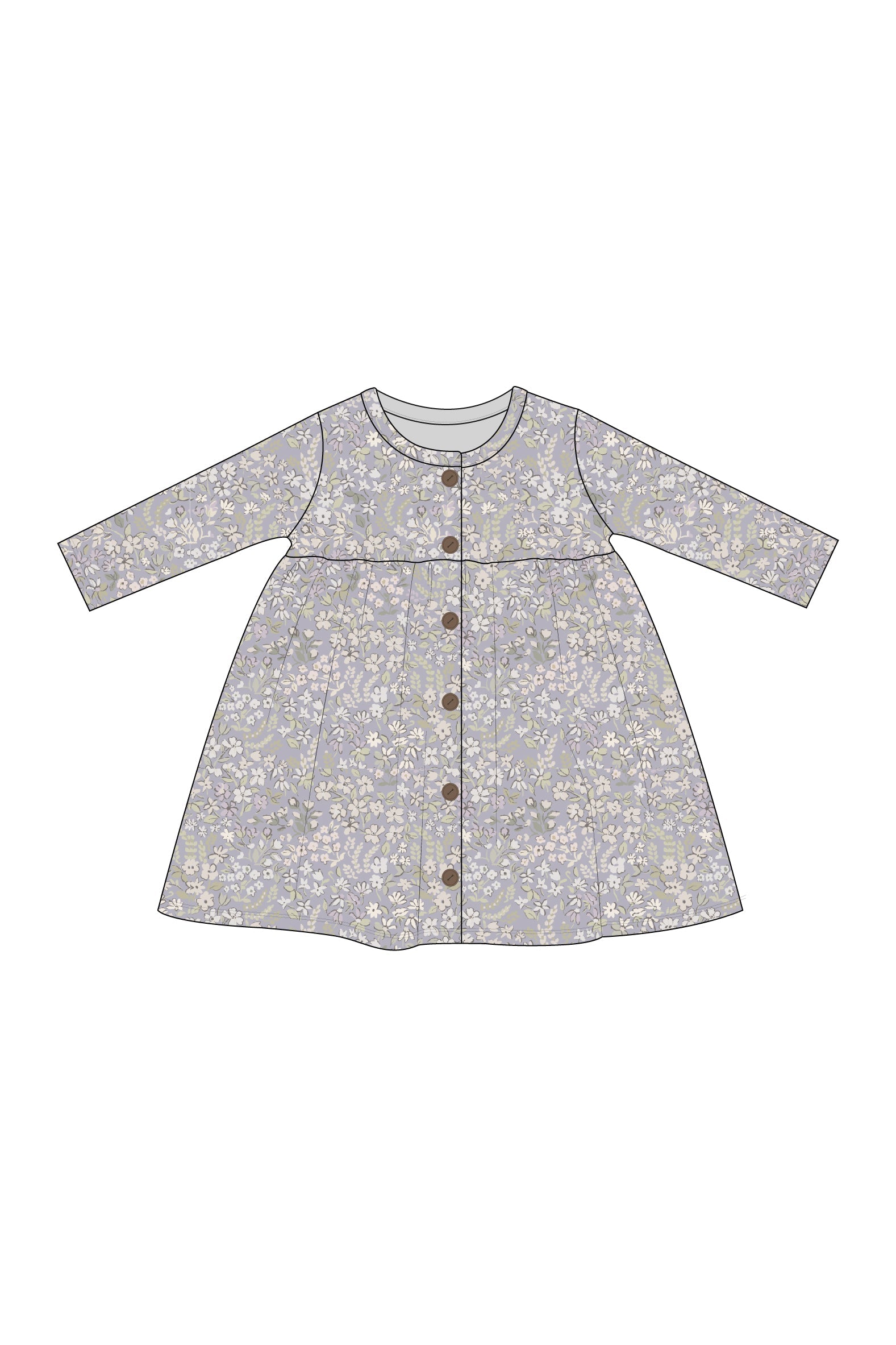 Purple Poppy Outfit, 2T selling Kate Quinn Organic Cotton