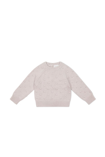 Dotty Knitted Jumper - Luna Childrens Jumper from Jamie Kay USA