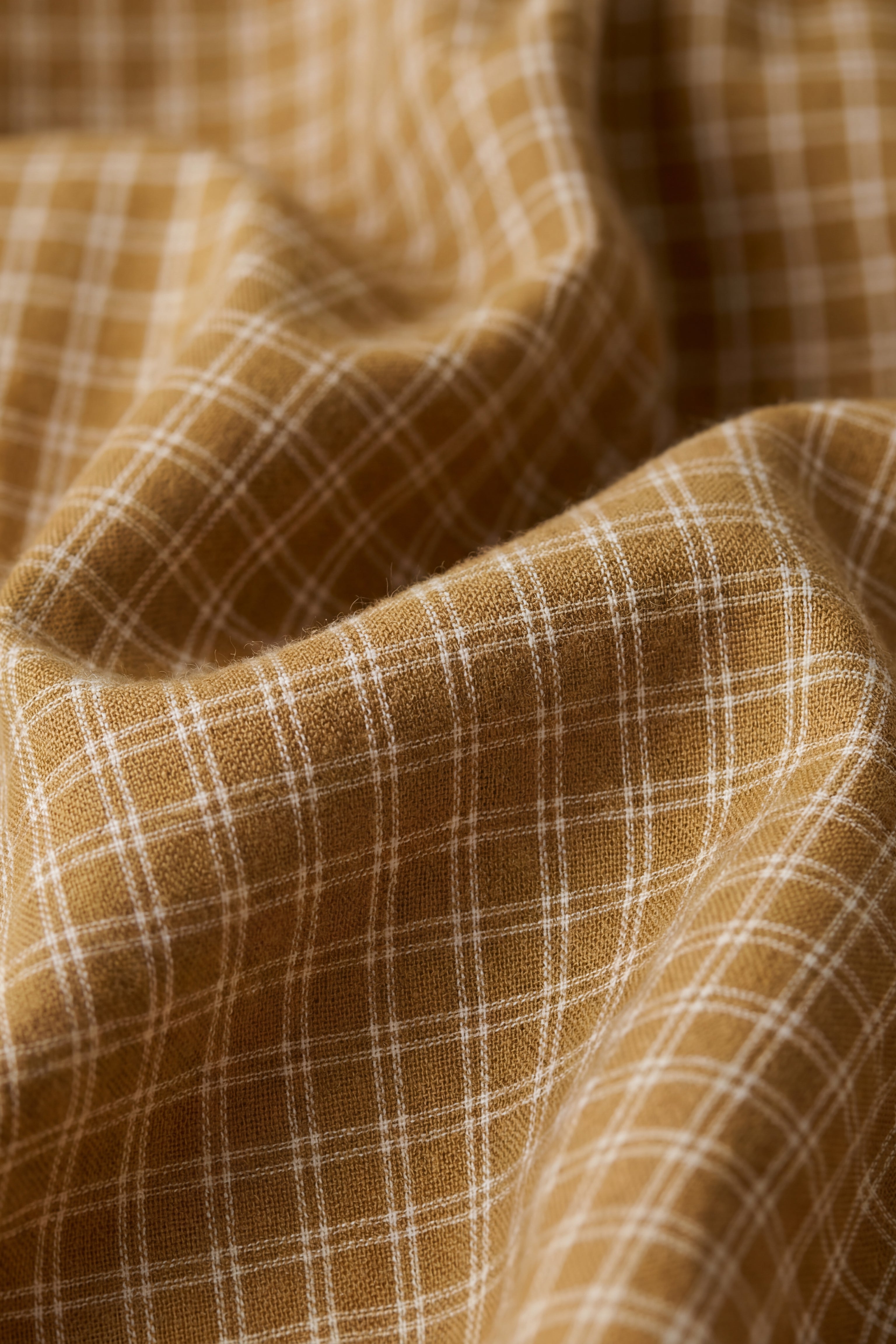 Organic Cotton Milton Onepiece - Windowpane Check Buckwheat