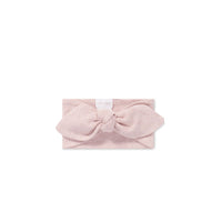 Organic Cotton Modal Lilian Headband - Chalk Marle Childrens Headband from Jamie Kay USA