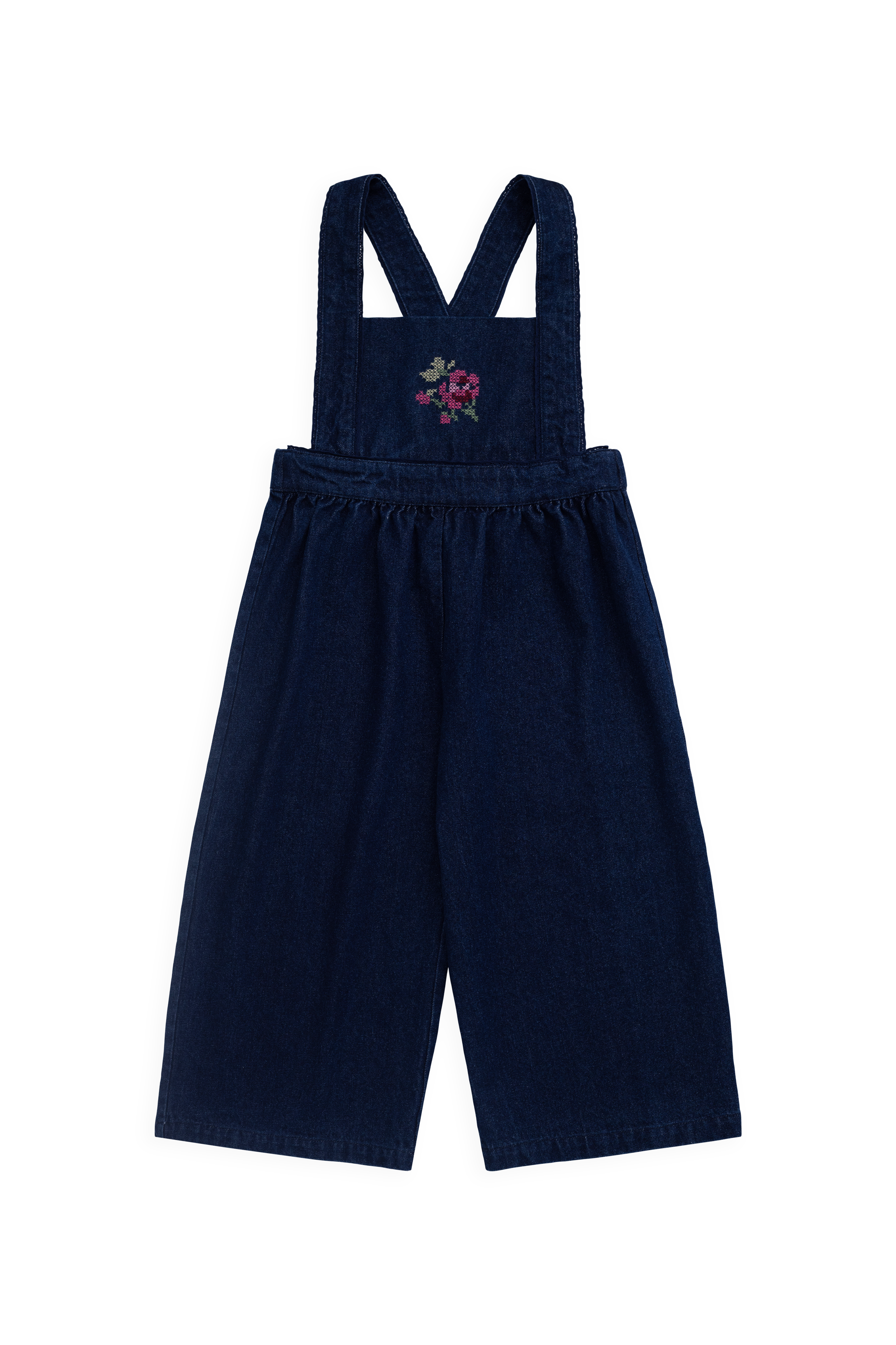 Dovie Overall - Deep Sea Denim Orchid Rose – Jamie Kay USA