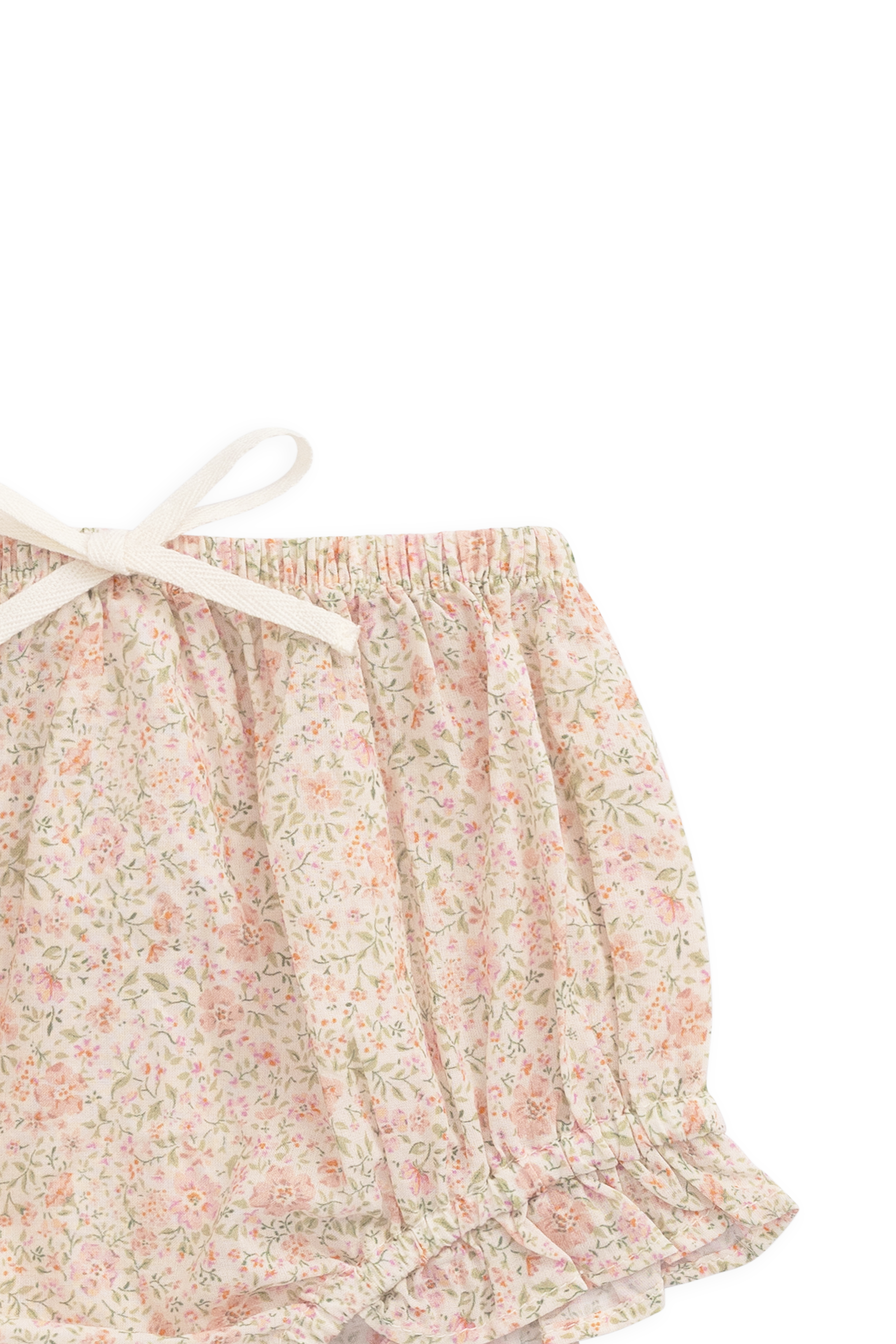 Organic Cotton Frill Bloomer - Flora Pink – Jamie Kay USA