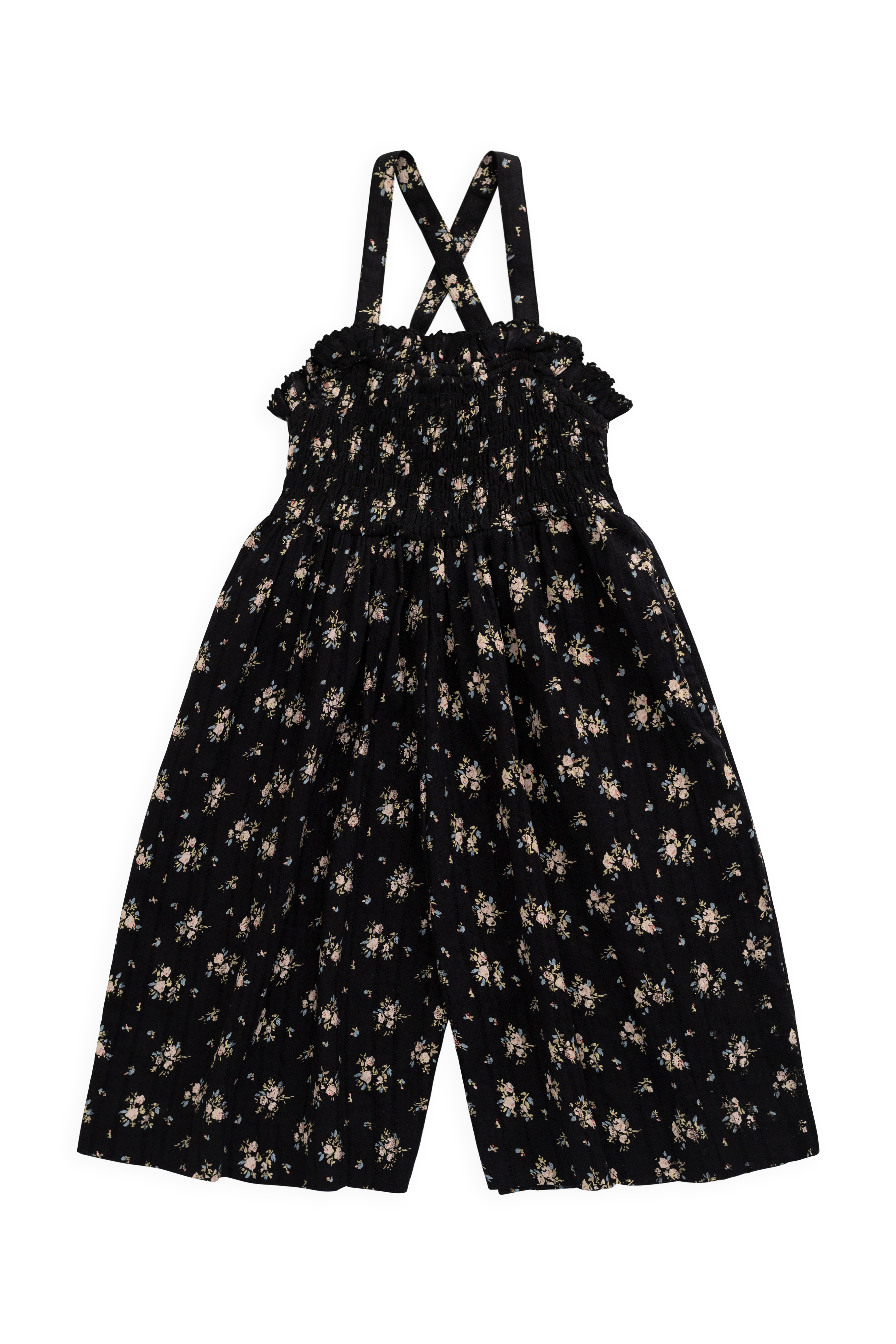 Organic Cotton Gianna Jumpsuit - Cassie Caviar – Jamie Kay USA