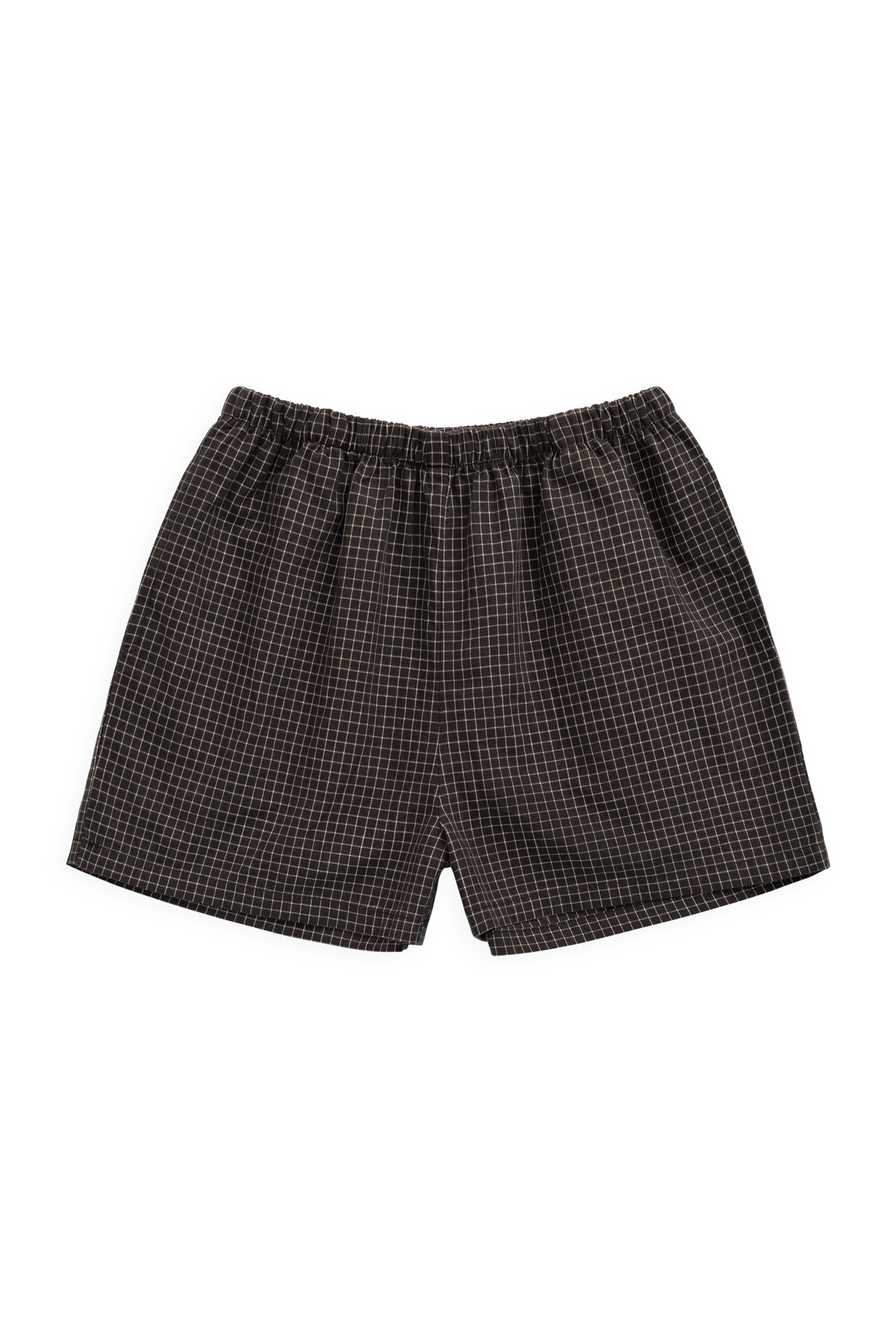 Organic Cotton Wilder Short - Basalt Grid – Jamie Kay USA