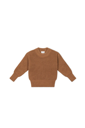Leon Jumper - Spiced Childrens Jumper from Jamie Kay USA
