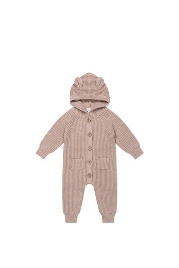 Luca Onepiece - Dusky Rose Marle Childrens Onepiece from Jamie Kay USA
