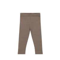 Organic Cotton Modal Legging - Brownie Marle Childrens Legging from Jamie Kay USA