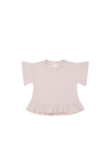 Pima Cotton Imogen Top - Violet Tint Childrens Top from Jamie Kay USA