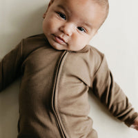 Pima Cotton Frankie Zip Onepiece - Cub Childrens Onepiece from Jamie Kay USA