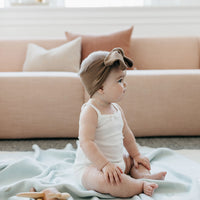 Organic Cotton Modal Singlet Bodysuit - Milk Childrens Singlet Bodysuit from Jamie Kay USA