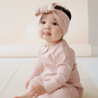 Organic Cotton Gracelyn Onepiece - Mon Amour Rose Childrens Onepiece from Jamie Kay USA