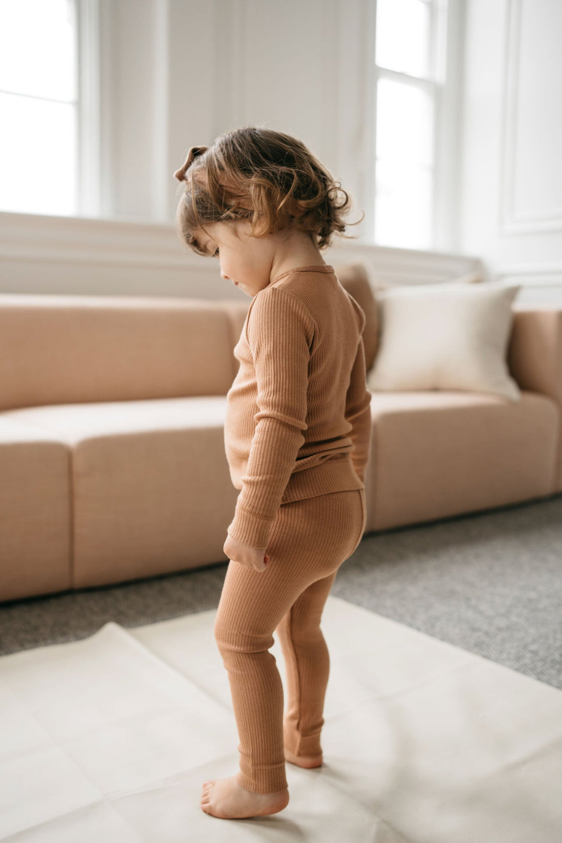 Organic Cotton Modal Everyday Legging - Desert Childrens Legging from Jamie Kay USA