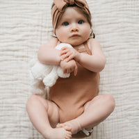 Organic Cotton Modal Singlet Bodysuit - Desert Childrens Bodysuit from Jamie Kay USA