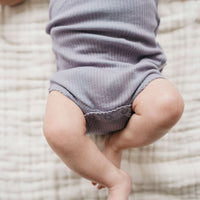 Organic Cotton Modal Singlet Bodysuit - Daisy Childrens Bodysuit from Jamie Kay USA