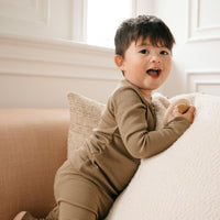 Organic Cotton Modal Everyday Legging - Oak Childrens Legging from Jamie Kay USA