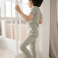 Organic Cotton Modal Everyday Legging - Willow Childrens Legging from Jamie Kay USA