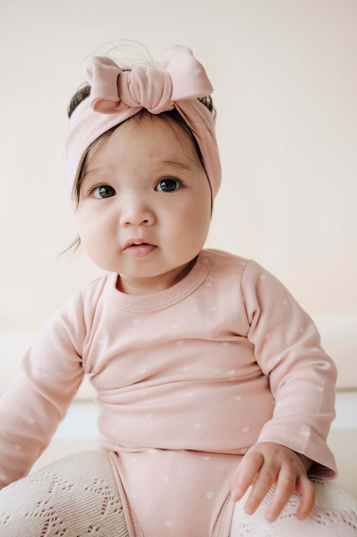 Candy Pink Soft Headband with Candy Pink Lace Rose  Buy Jamie Rae flower  headbands for baby girls at SugarBabies Boutique!