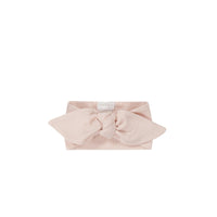 Organic Cotton Modal Headband - Ballet Pink Childrens Headband from Jamie Kay USA