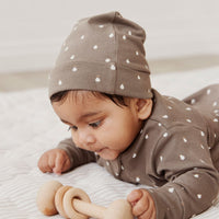 Organic Cotton Reese Beanie - Pears Thyme Childrens Beanie from Jamie Kay USA