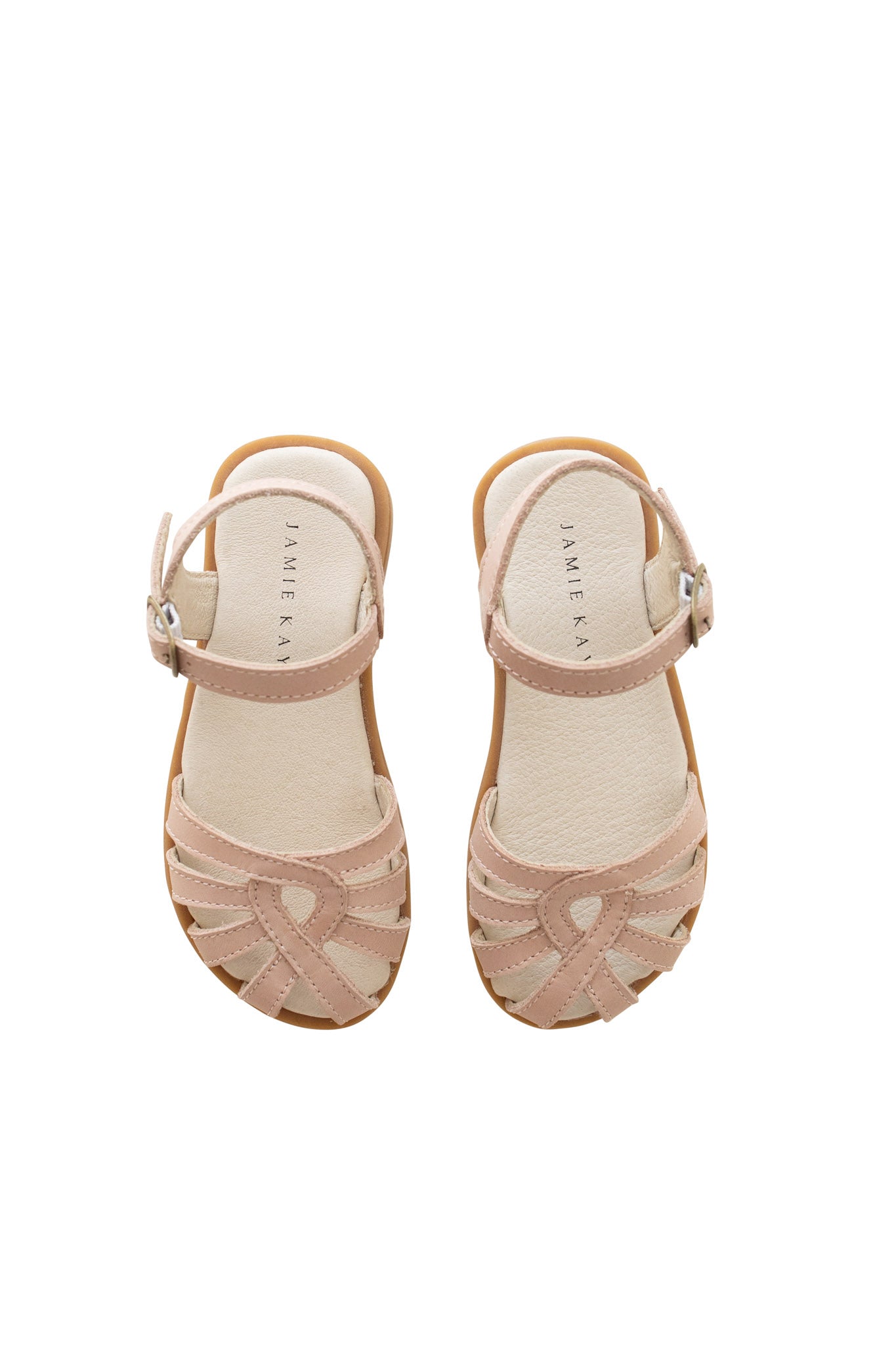 Leather Sandal - Blush – Jamie Kay USA