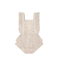 Organic Cotton Heidi Playsuit - Fifi Floral Childrens Playsuit from Jamie Kay USA