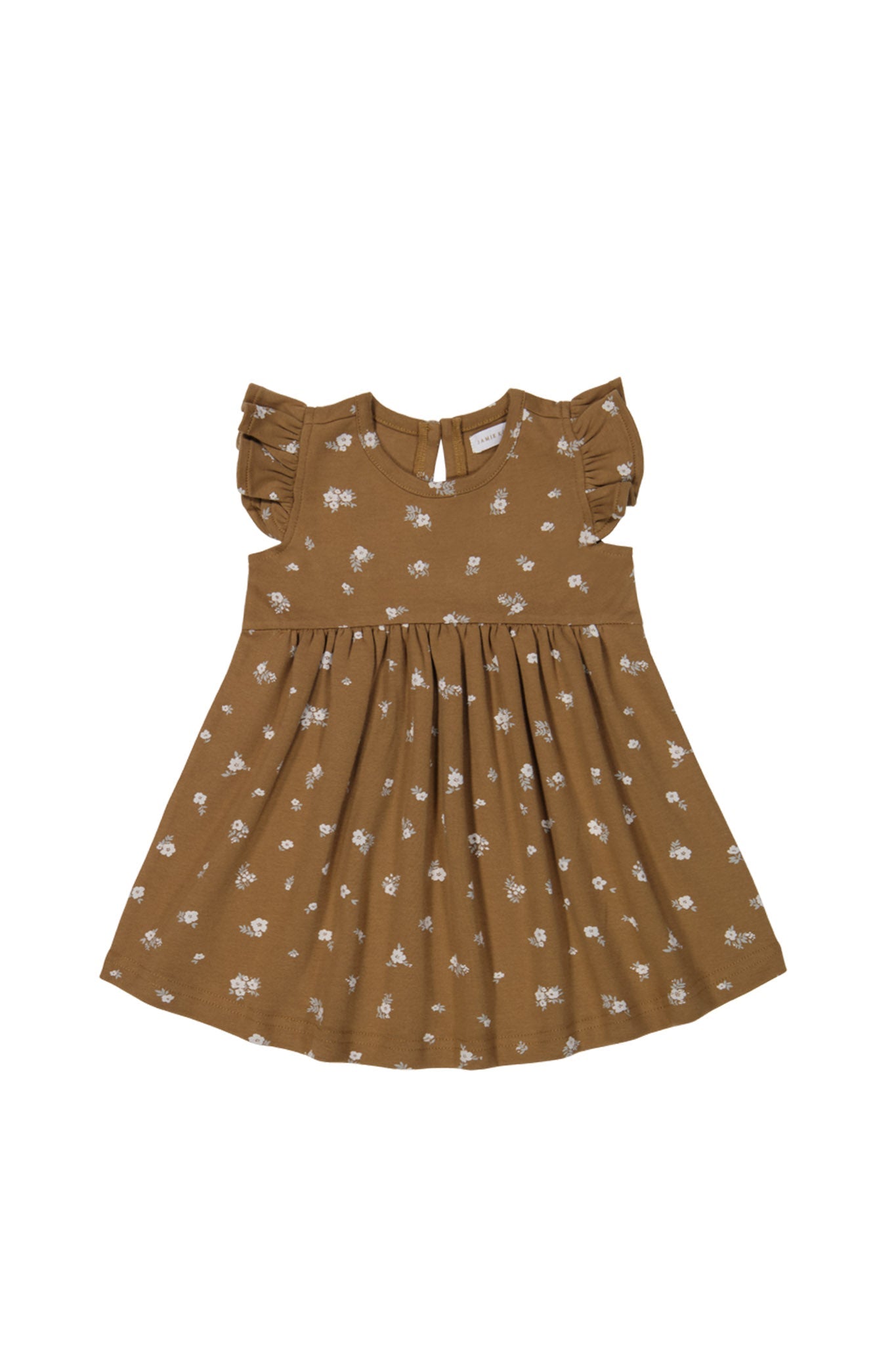 Organic Cotton Ada Dress - Polly Bronze – Jamie Kay USA