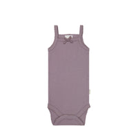 Organic Cotton Modal Singlet Bodysuit - Daisy Childrens Bodysuit from Jamie Kay USA