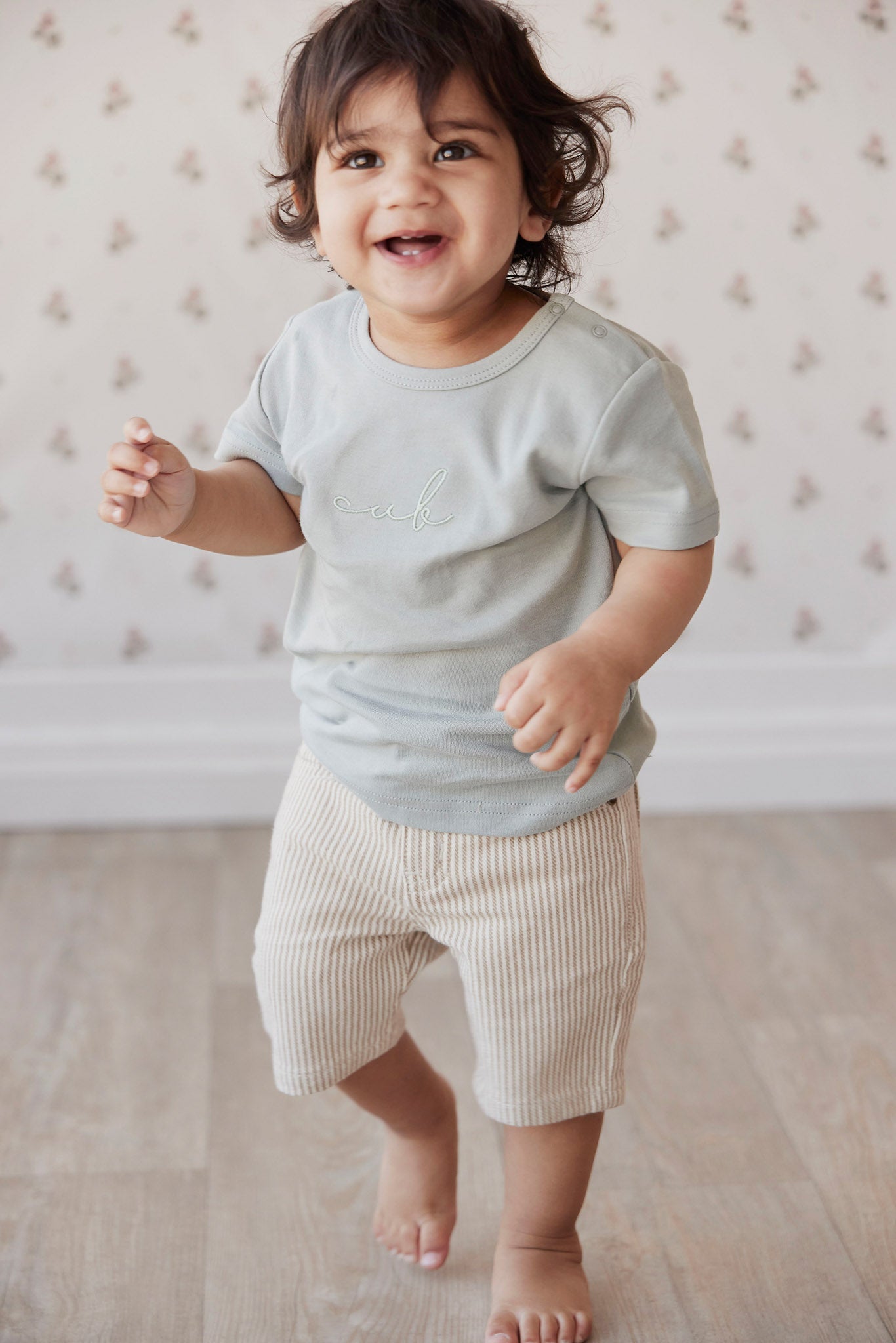 Baby And Toddler Girls Woven Twill Pull On Shorts