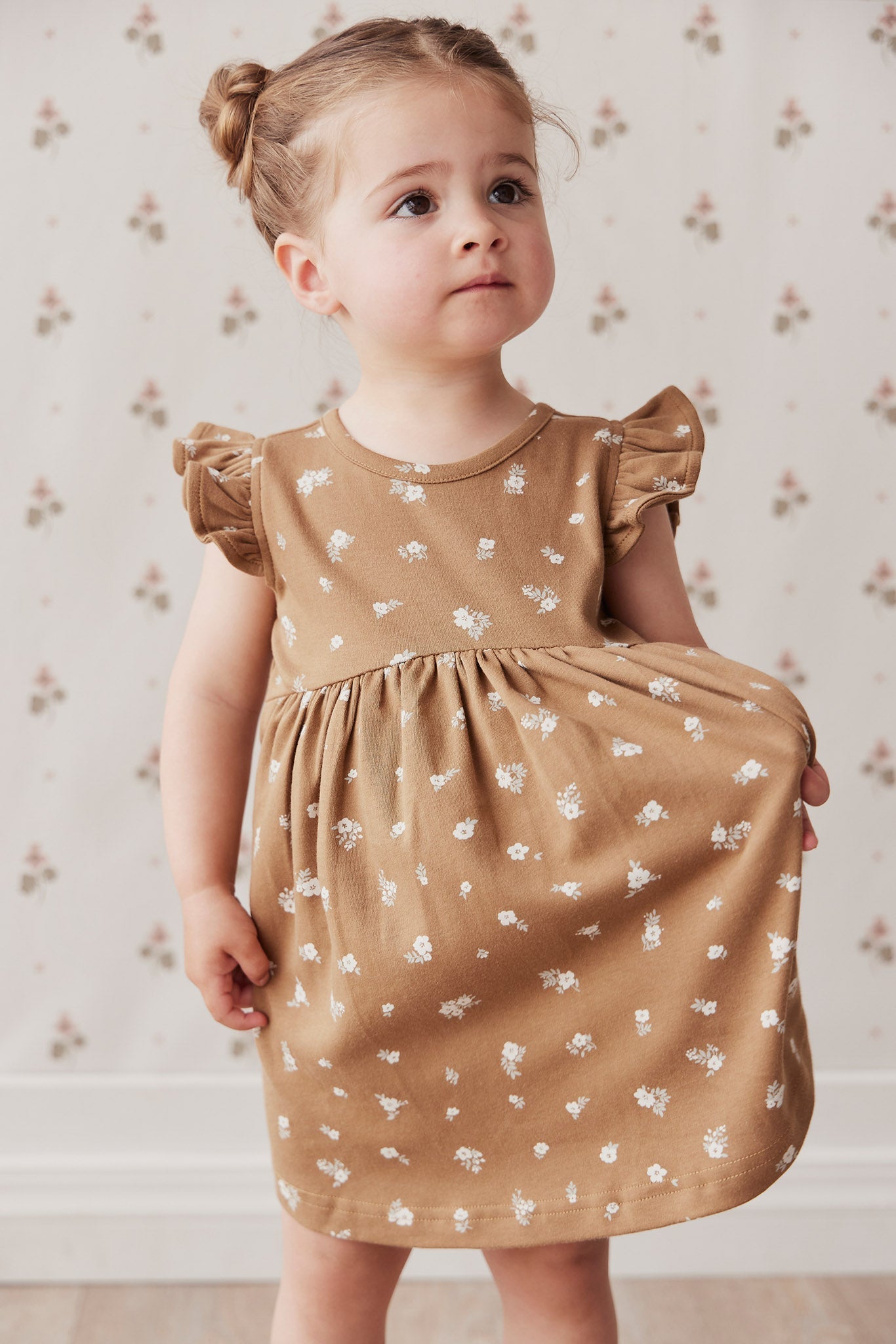 Organic Cotton Singlet - Polly Bronze – Jamie Kay USA