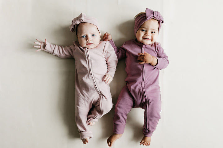 Summer Pajamas in Rose by Jamie Kay – Pi Baby Boutique