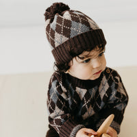 Enzo Hat - Enzo Jacquard Childrens Hat from Jamie Kay USA